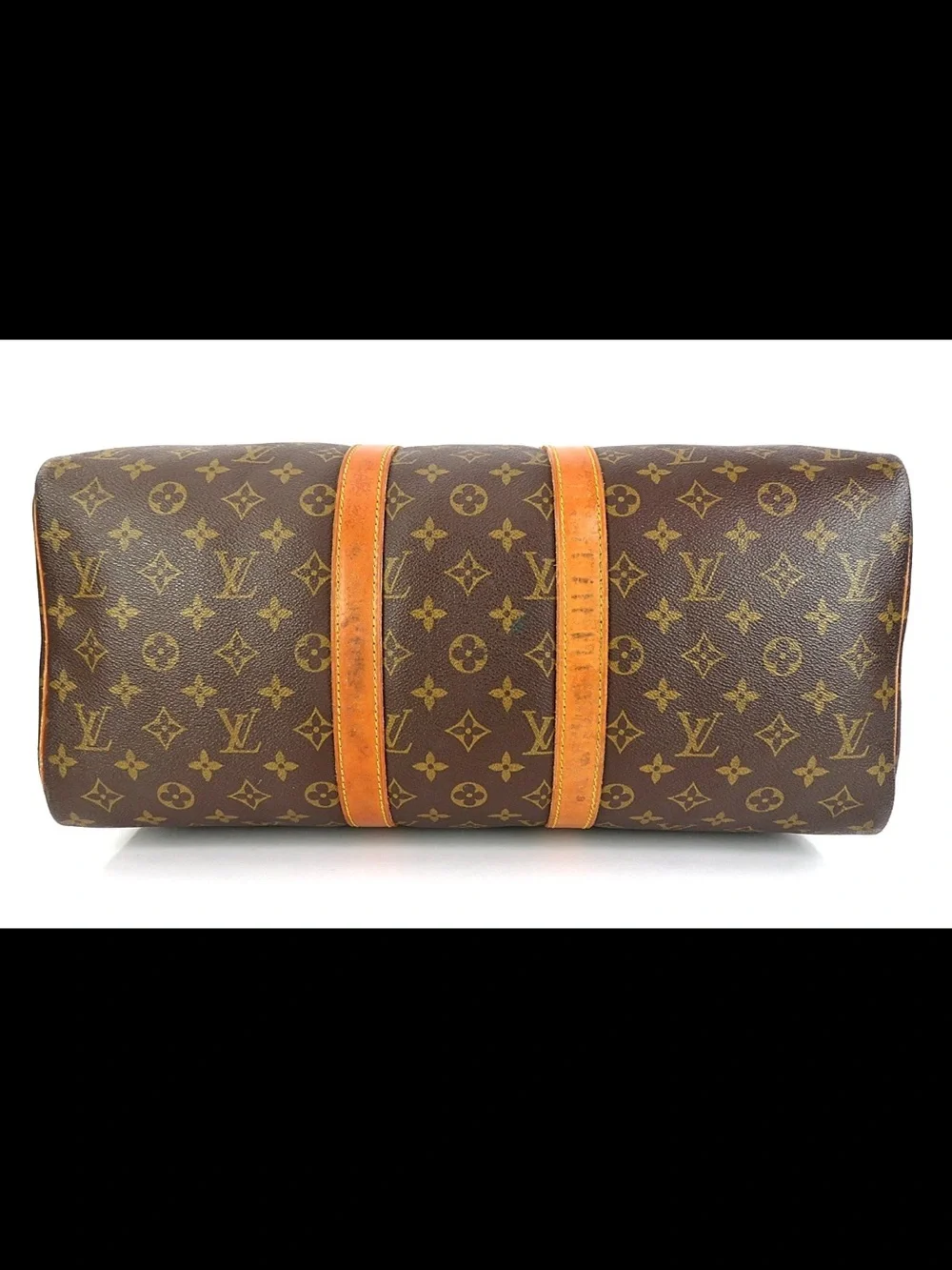 Louis Vuitton Brown Monogram Keepall Duffel Bag